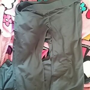 Gray sporting pants